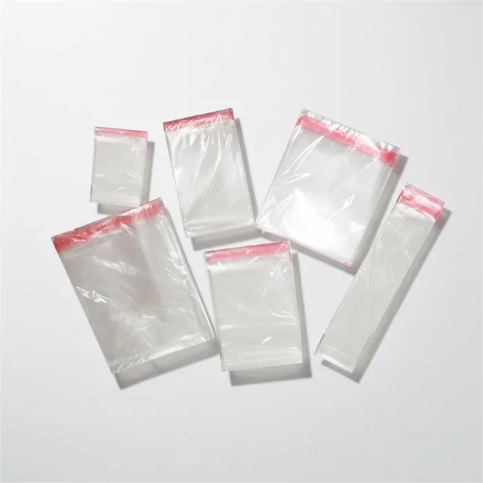 Bolsas de celofán con solapa adhesiva