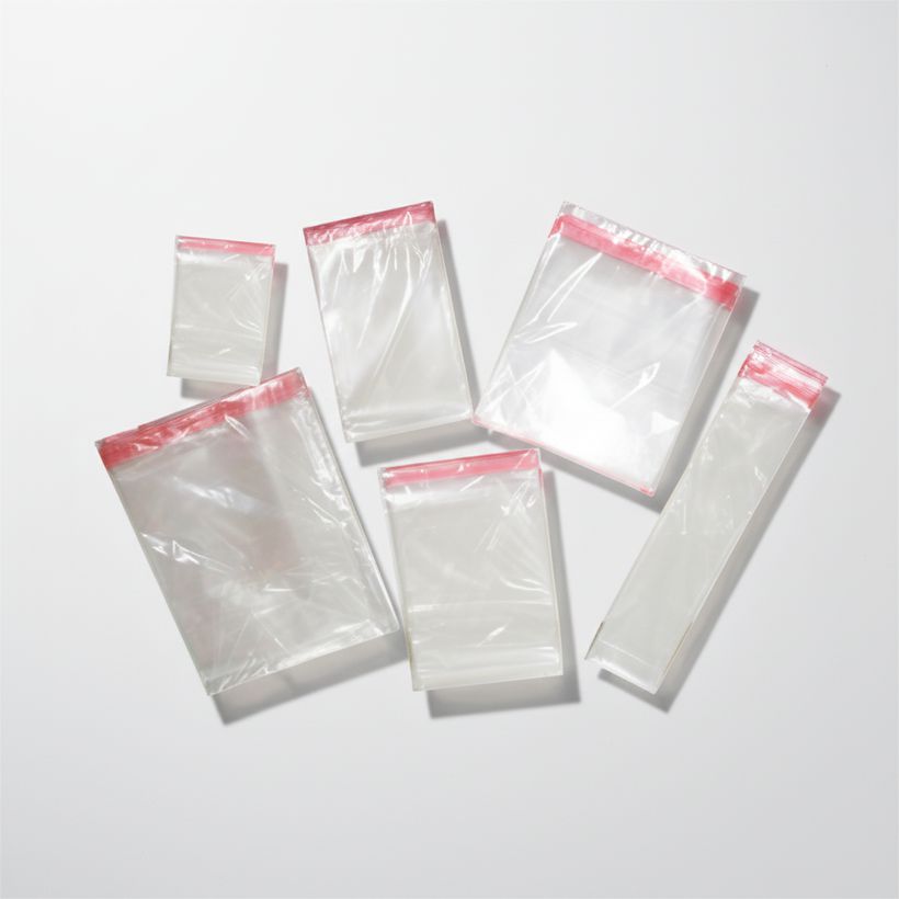 Bolsas transparentes con cierre