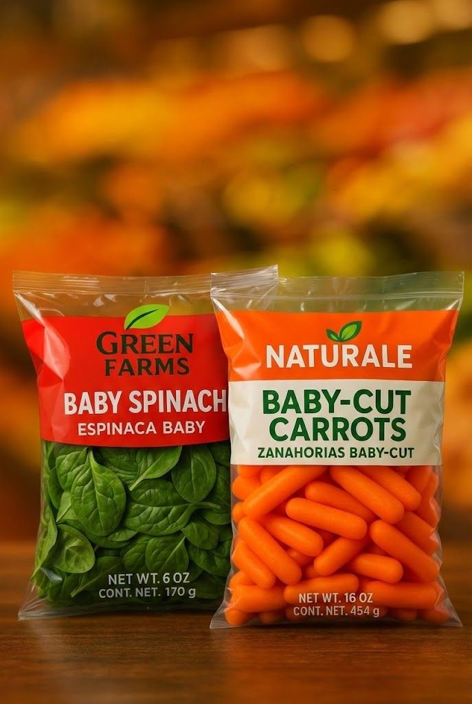 Pouch laminado con producto alimenticio