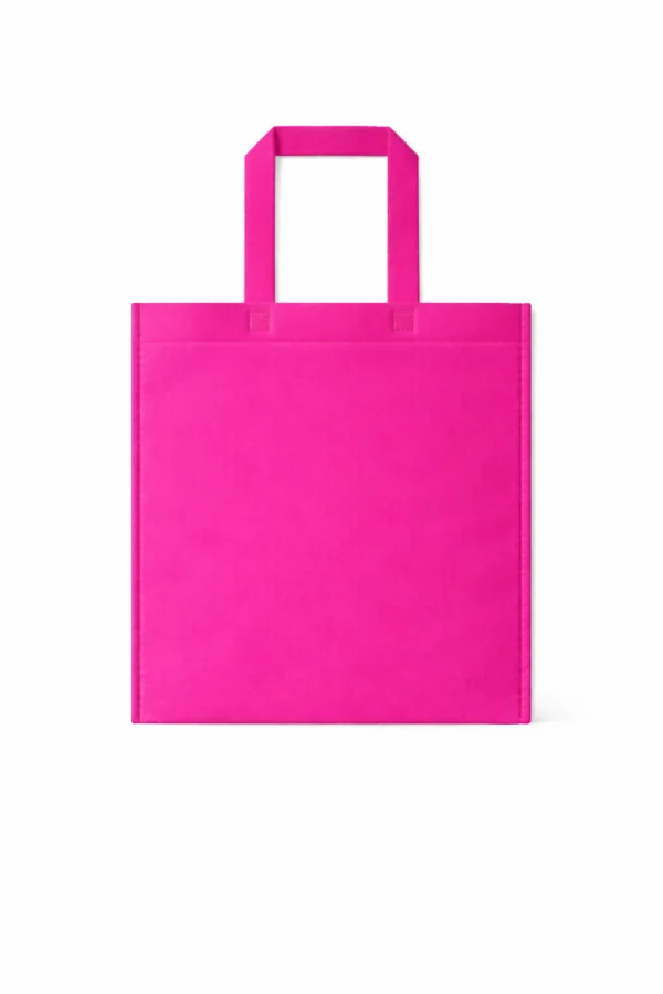 Bolsa non woven color fiusha