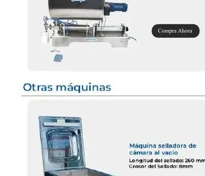 Máquina llenadora de pasta con tanque mezclador
